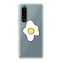 Spiegelei: Sony Xperia 5 III Transparant Hoesje