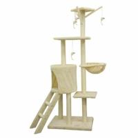Krabpaal voor Katten Jipsy 79 x 34 x 138 cm Beige