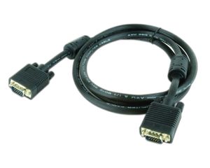 Gembird 1.8m HD15 M/M VGA kabel 1,8 m VGA (D-Sub) Zwart