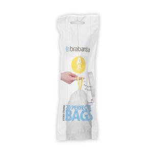 Brabantia perfectfit afvalzakken a 3l 20 stuks