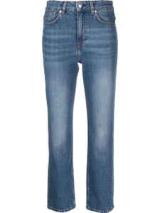 Filippa K jean en coton biologique à coupe droite - Bleu