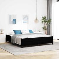 Boxspring bed Anders Zwart 180 x 200 cm Stof
