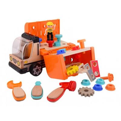Jouéco Uitvouwbare werkbank in truck
