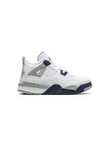 Jordan Kids baskets Air Jordan 4 Retro Military Black - Blanc