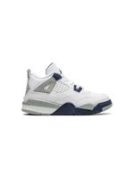 Jordan Kids baskets Air Jordan 4 Retro Military Black - Blanc - thumbnail