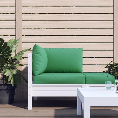 VidaXL Palletkussens 3 st oxford stof groen
