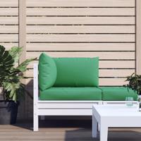 VidaXL Palletkussens 3 st oxford stof groen