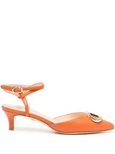 Dee Ocleppo escarpins Paige 50 mm en cuir - Orange