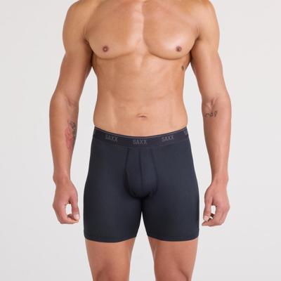 SAXX Boxershort Quest Quick-Dry Mesh Zwart-L SAXX Boxershort Quest Quick-Dry Mesh Zwart-L