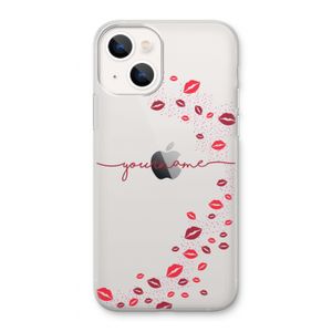 Kusjes: iPhone 13 Transparant Hoesje