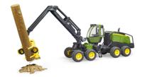 bruder John Deere 1270G Oogstmachine modelvoertuig - thumbnail