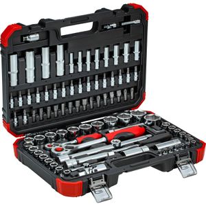 Dopsleutelset 1/4" + 1/2" 94-delig Dopsleutel
