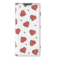 OPPO A54 5G | A74 5G | A93 5G Hoesje met Magneet Hearts - thumbnail