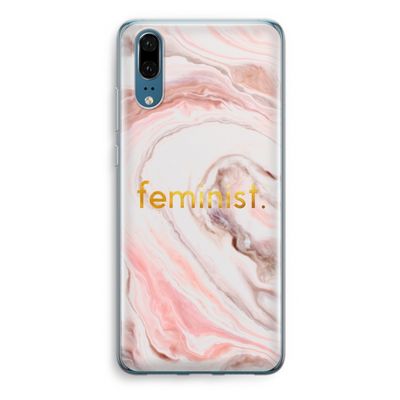 Feminist: Huawei P20 Transparant Hoesje