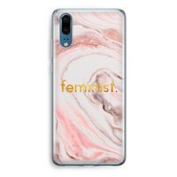 Feminist: Huawei P20 Transparant Hoesje