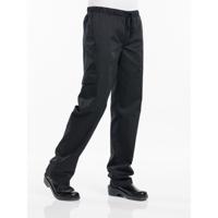 Chaud Devant kokspantalon - Baggy - loose fit - zwart - maat L