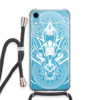 Oh Deer: iPhone XR Transparant Hoesje met koord