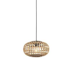 QAZQA Oosterse hanglamp bamboe 32 cm - Amira