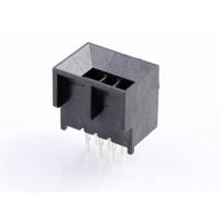 Molex 452800601 Male header, inbouw (standaard) Totaal aantal polen: 6 Inhoud: 1 stuk(s) Tray