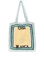 Casablanca sac cabas Tennis en crochet - Vert