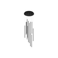 Lyora Design hanglampElettra 12-lichts zwart - 9081801