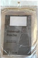 Wegwerp poncho transparant