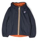K Way Kids veste zippée à patch logo - Bleu