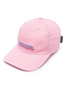 Palm Angels Kids casquette Flames - Rose