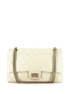 CHANEL Pre-Owned sac porté épaule Classic Flap 2.55 (2011) - Tons neutres