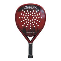 Padel Racket Siux Diablo Go 4 2025 Rood Koolstofvezel Donkergrijs EVA