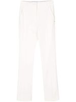 Sportmax pantalon de costume droit Pontida - Blanc