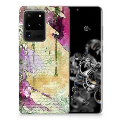 Smartphone hoesje Samsung Galaxy S20 Ultra Letter Painting