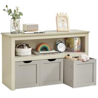 Speelgoedkast voor kinderkamer, Zandbeige