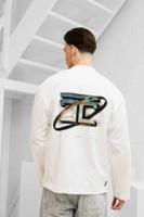 Jorcustom Poetry In Motion Longsleeve T-Shirt Heren Wit - Maat L - Kleur: Wit | Soccerfanshop