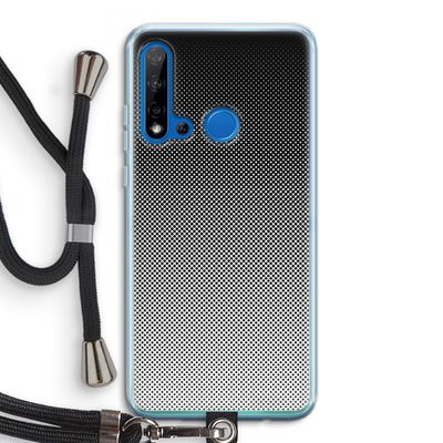 Musketon Halftone: Huawei P20 Lite (2019) Transparant Hoesje met koord