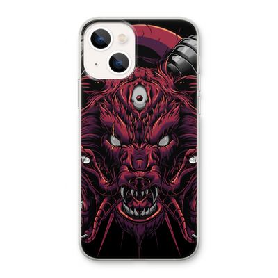 Hell Hound and Serpents: iPhone 13 Transparant Hoesje