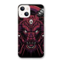 Hell Hound and Serpents: iPhone 13 Transparant Hoesje