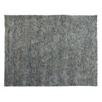 Vloerkleed Shaggy Deluxe - Blauw - Wol