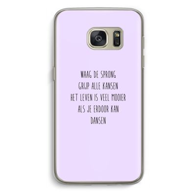 Sprong: Samsung Galaxy S7 Transparant Hoesje