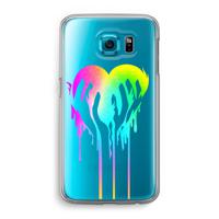 Hold My Heart: Samsung Galaxy S6 Transparant Hoesje - thumbnail