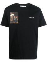 Off-White t-shirt à imprimé Carvaggio Lute - Noir