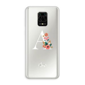 Pink Bouquet: Xiaomi Redmi Note 10 Lite Transparant Hoesje