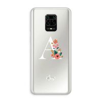 Pink Bouquet: Xiaomi Redmi Note 10 Lite Transparant Hoesje