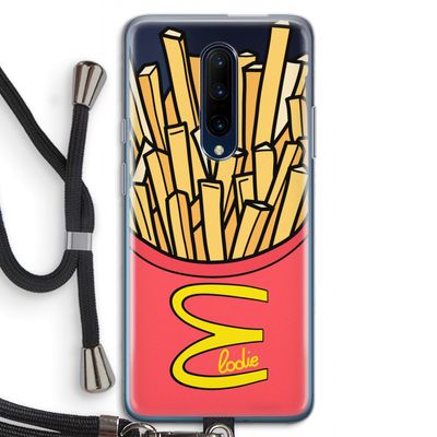 McElodie: OnePlus 7 Pro Transparant Hoesje met koord