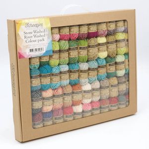 Scheepjes StoneWashed-RiverWashed Colour Pack 58x10g - 1st