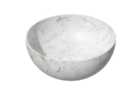 Balmani Bari XS waskom Carrara marmer rond Ø 22 cm