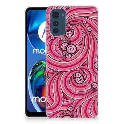 Motorola Moto E32/E32s | Hoesje maken | Swirl Pink
