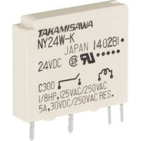 Takamisawa NY-24W-K-IE Printrelais 24 V/DC 5 A 1x NO 1 stuk(s) - thumbnail