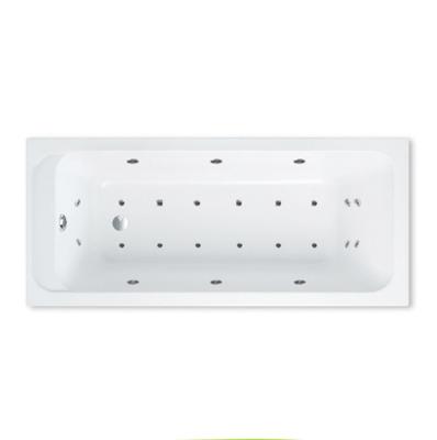 Ligbad Villeroy & Boch Architectura 170x75 cm Balboa Whirlpool systeem Dubbel Villeroy en Boch