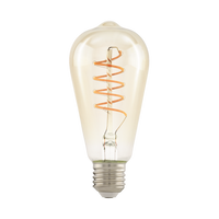 Lichtbron stepdim. Vintage spiraal E27 ST64